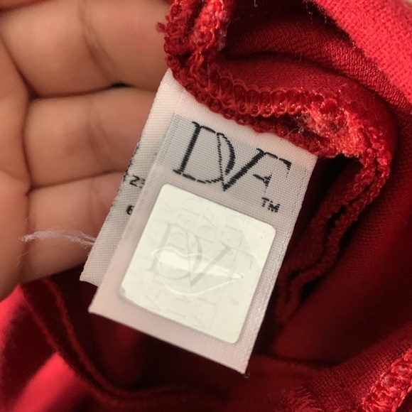 DVF Diane Von Furstenberg fitted Monroe wiggle red pencil dress size 6 red - Picture 5 of 7
